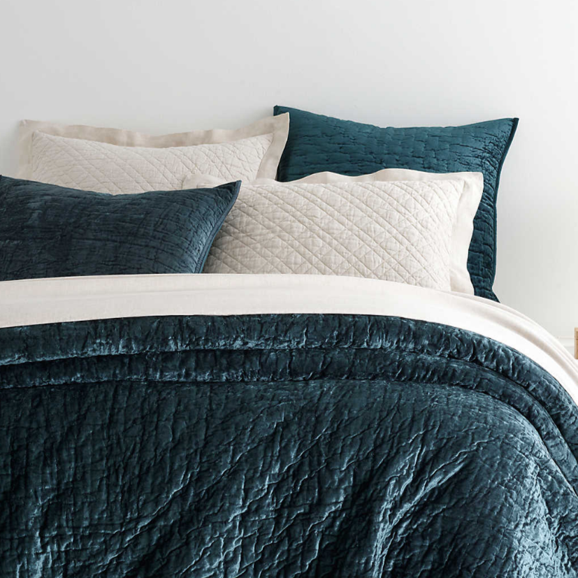 Matte Velvet Juniper Quilt