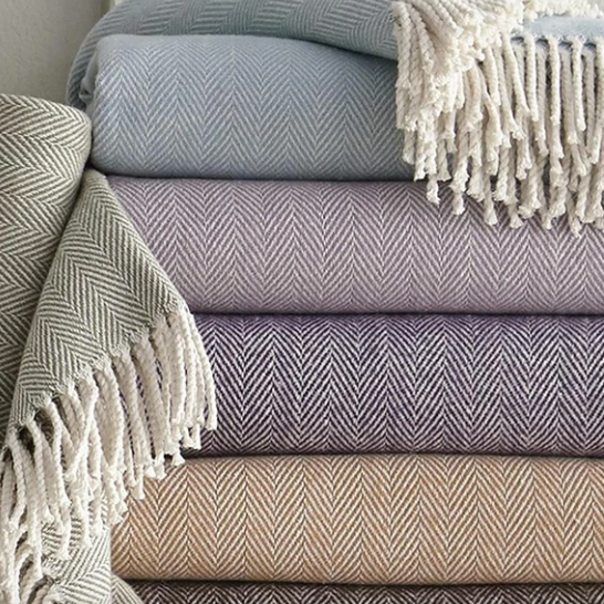 Celine Herringbone Throw