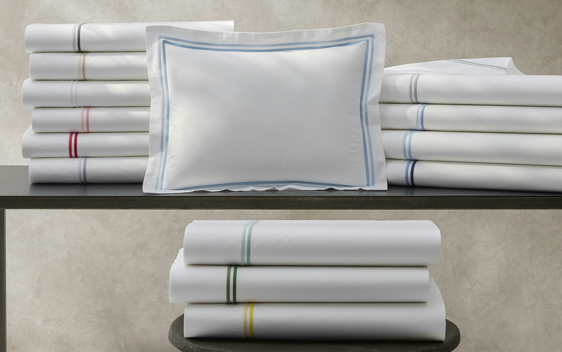 Essex Double Stitch Percale Bedding