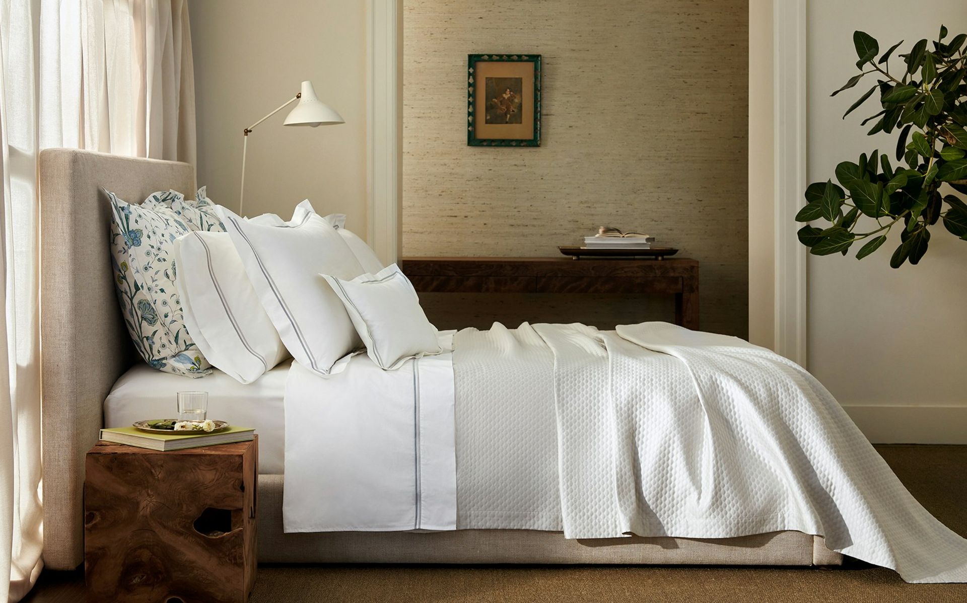 Essex Double Stitch Percale Bedding